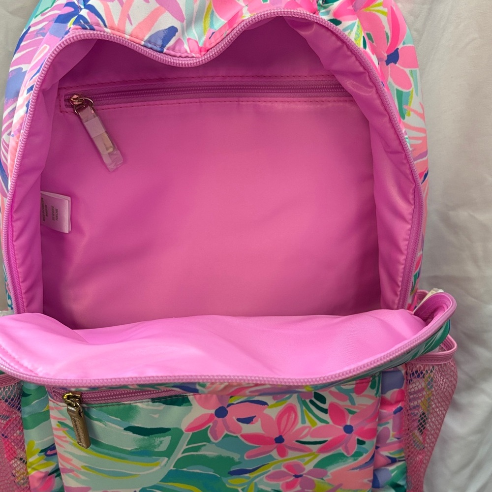 Colorful Floral Backpack - Picture 3 of 4